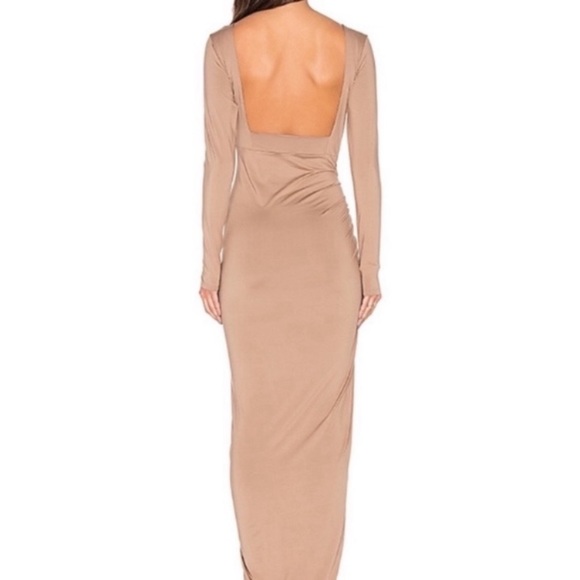 Lioness nude low back maxi dress - Picture 6 of 6
